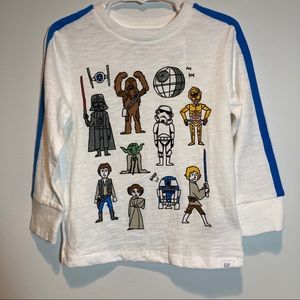 babyGap Star Wars Graphic Long-Sleeved Shirt!